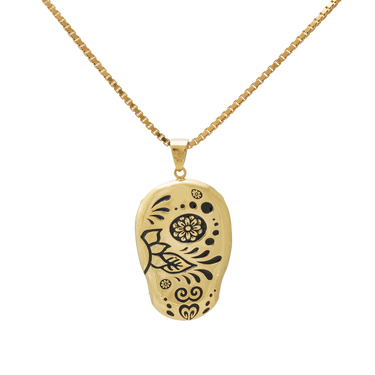 Dije Calavera grande con Unikita
